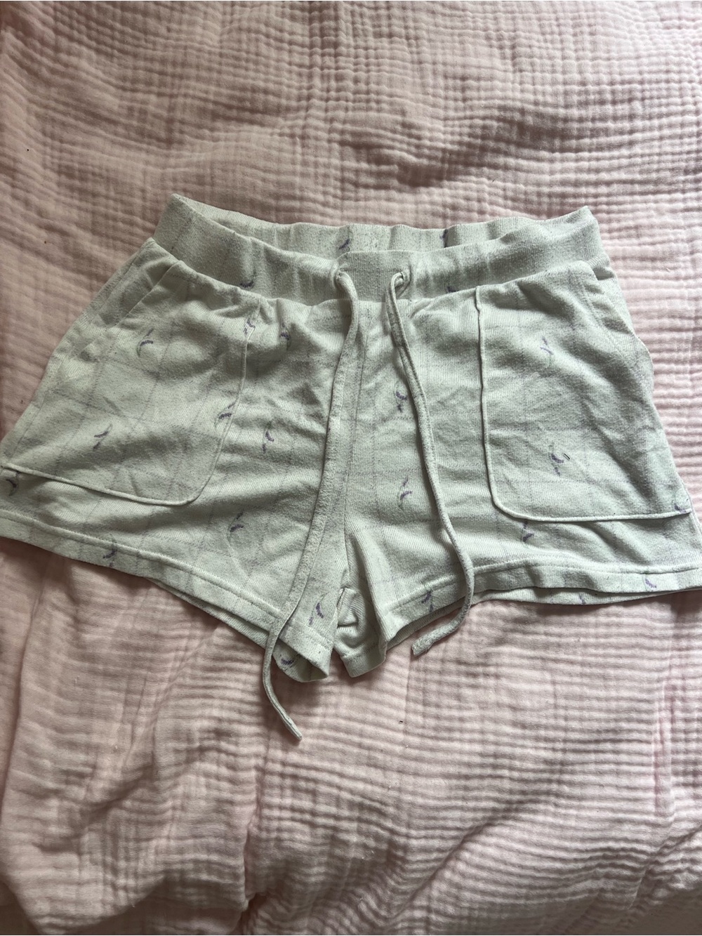 La Vie en Rose soft pyjama shorts